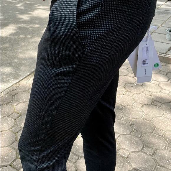 Massimo Rebecchi belted Tweed Pants grey L - Picture 7 of 7